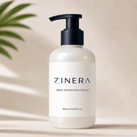 Jabón Zinera® — Antimicótico Natural para Tiña Inguinal